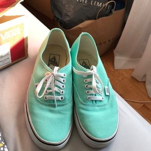light green vans